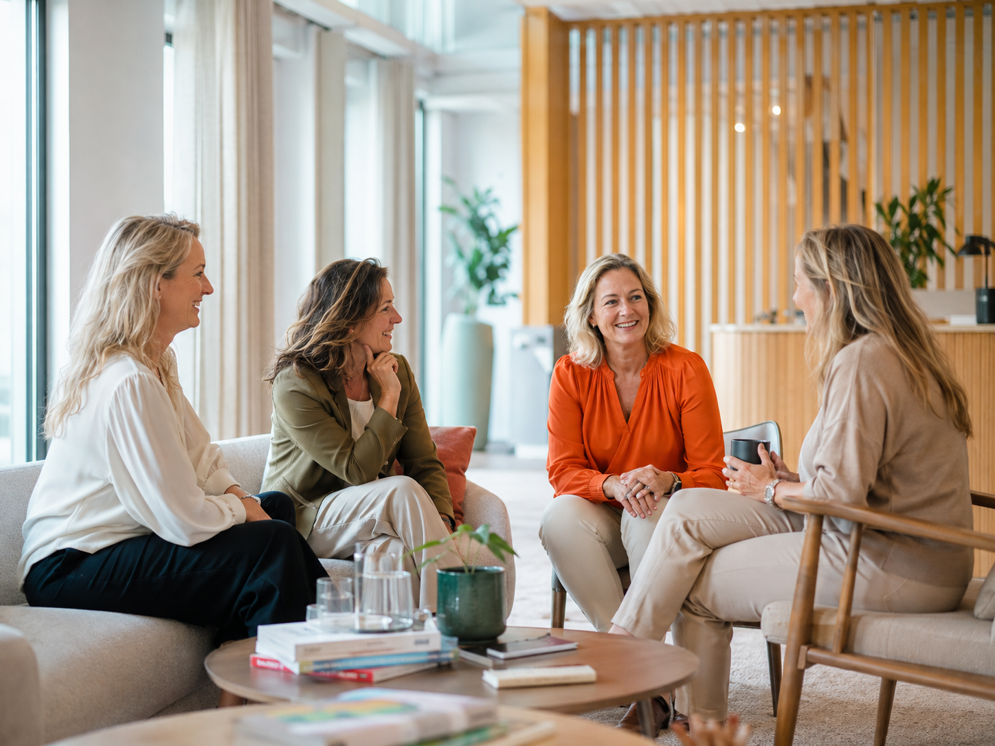 Professionals in gesprek over ontwikkeling en perspectief